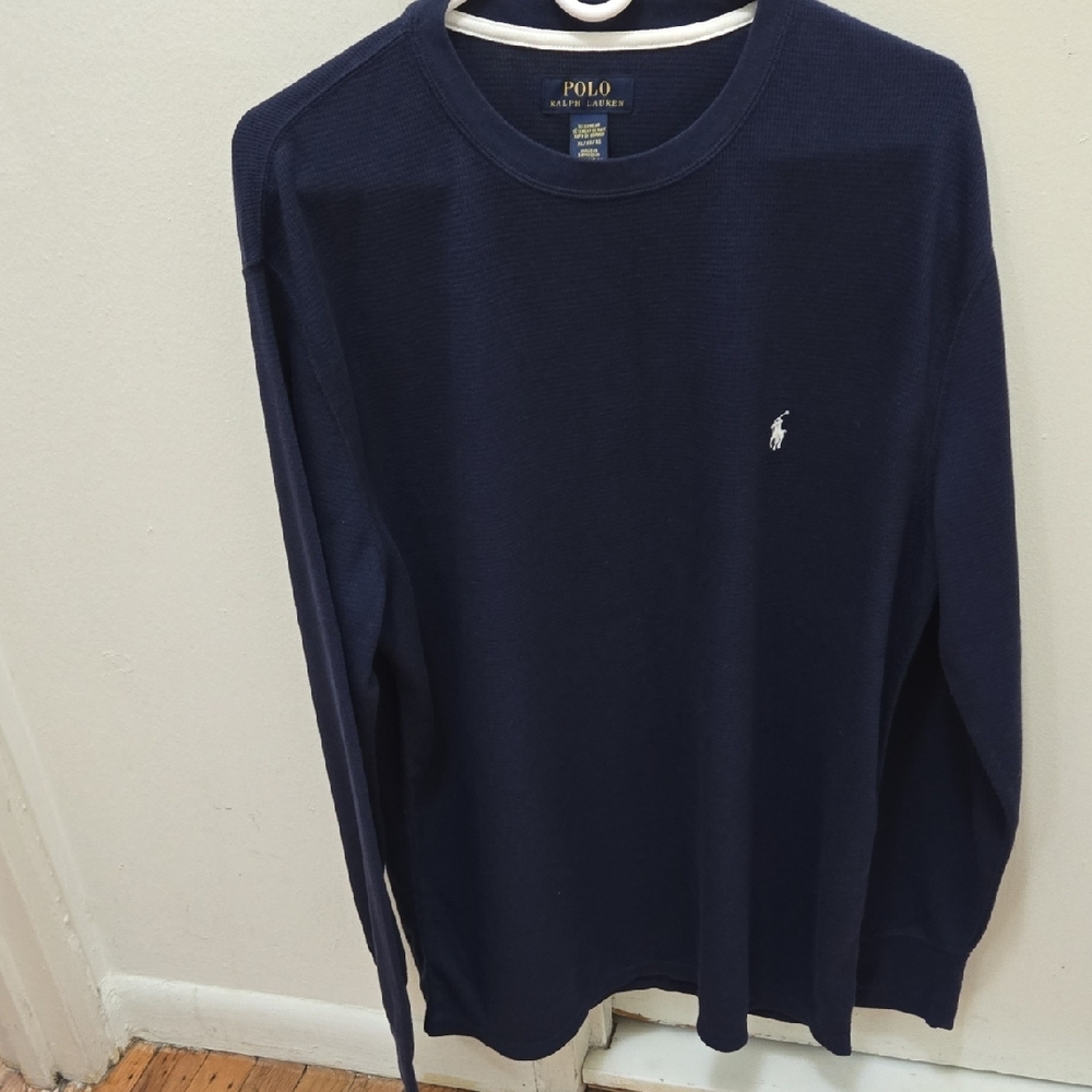 Polo by Ralph Lauren Blue Long Sleeve Tee